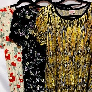LuLaRoe Carly set of Three